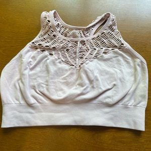 Crochet Top Sports Bra